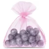 Light pink Organza bags 8 x 10 cm Pink bags
