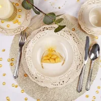 Organza bags 9 x 12 cm - gold Lavender and scented dried filling