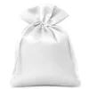 Satin bag 10 x 13 cm - white Satin bags