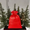 Satin bags 15 x 20 cm - red Medium bags 15x20 cm