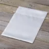 Satin bags 26 x 35 cm - white Clothing and underwear