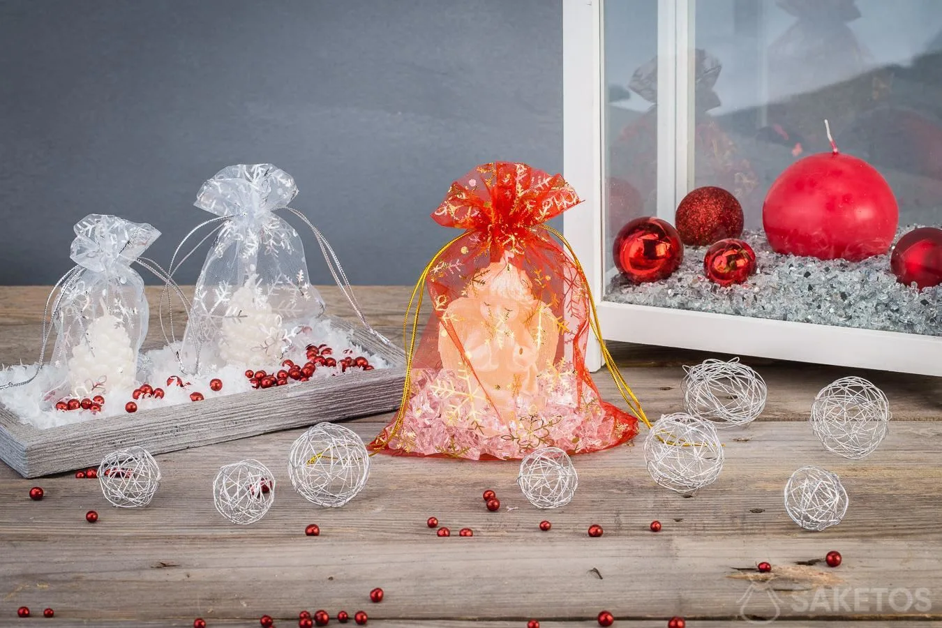 Candles, candles - handmade works of art 3 Bags also blend in perfectly as Christmas decorations