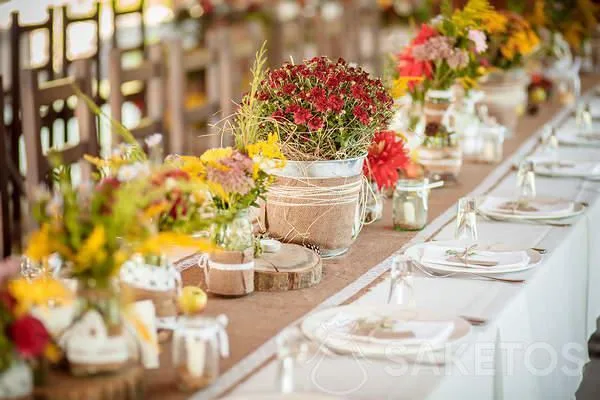 Wildflowers for a wedding