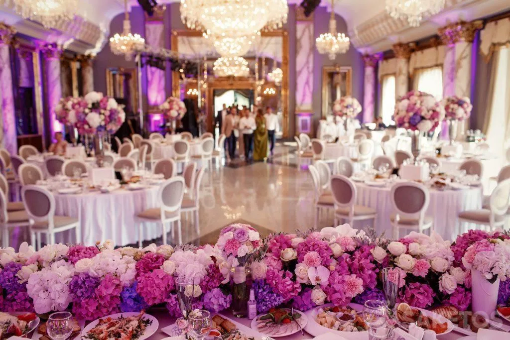 The colour scheme of the wedding - how to decorate the wedding venue?