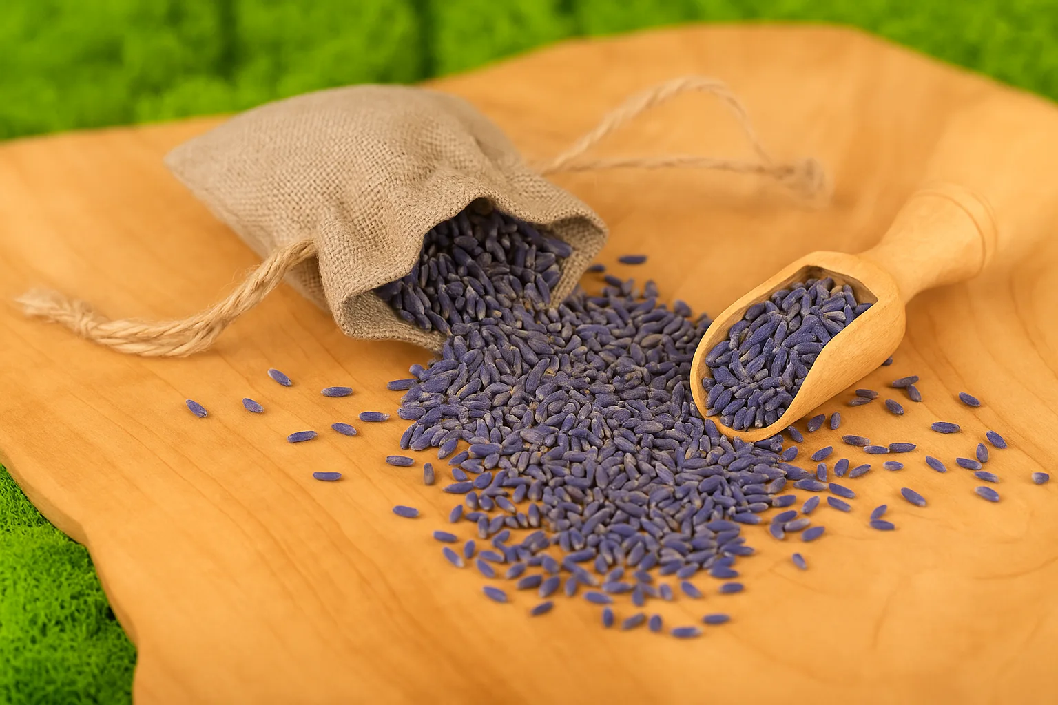 Linen pouches for lavender - packaging for lavender growers 1