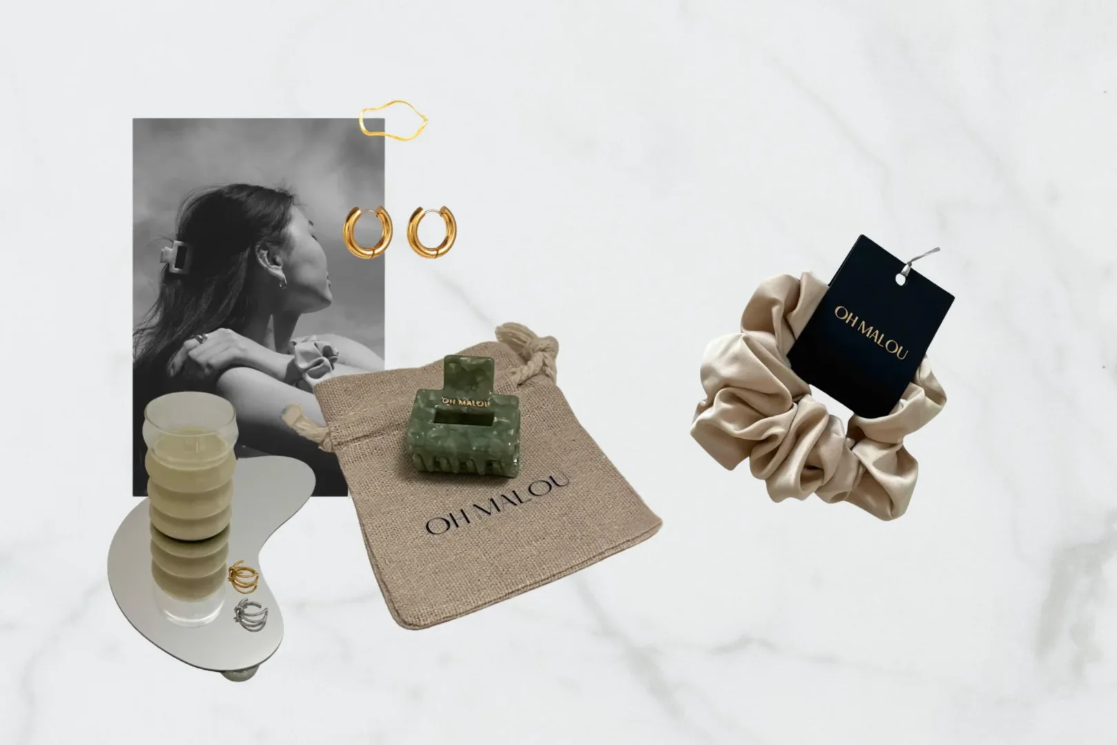 Collaboration between OH MALOU and Saketos - custom packaging for premium accessories that highlights the brand's identity 1