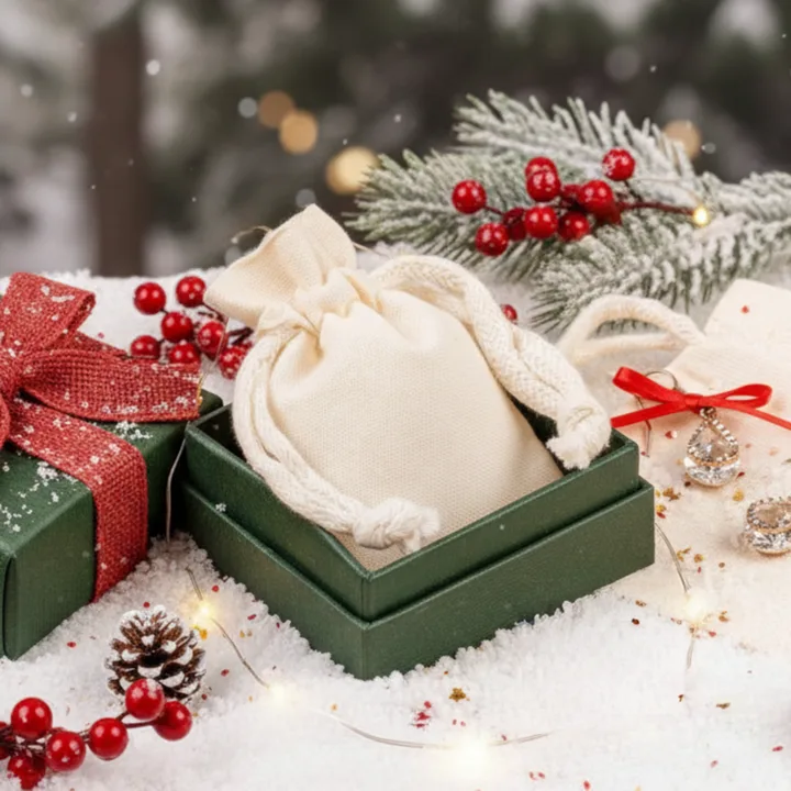 Cotton Christmas bags