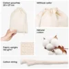 High quality eco-friendly cotton - cotton pouches