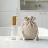 Linen Bags used as packaging for perfume and small accessories